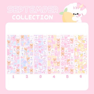 NOMNAMMS SEPTEMBER COLLECTION สติกเกอร์ร้านหน่อมแน้ม💗🎀