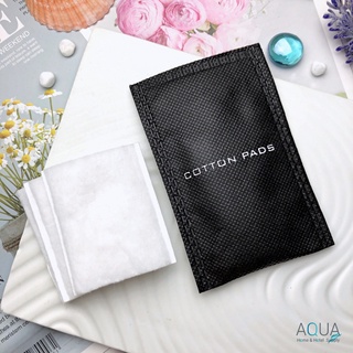 [แพ็คชนิดละ100ชิ้น] สำลีแผ่นโรงแรม รุ่น Black Non Woven Cotton Pad ของใช้ในโรงแรม ของโรงแรม อเมนิตี้ Hotel Amenities