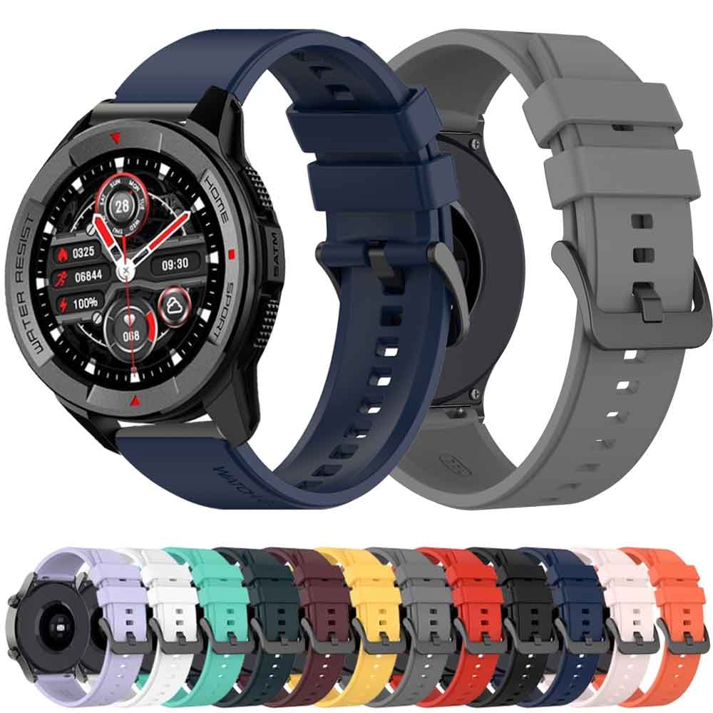 22 มม.ซิลิโคนแม่เหล็กสําหรับ Mibro Watch Lite 3 Pro A1 A2 A3 X1 T2 C3 C4 T2 Lite3 2 สายนาฬิกาเปลี่ยนสร้อยข้อมือ