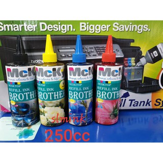 น้ำหมึก Brother / หมึกเติม / น้ำหมึกเติม / Tank / หมึก /  Inkjet 250 ml