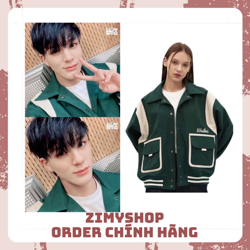 เสื้อแจ็คเก็ต VARSITY ของแท้ WAIKEI JENO NCT
