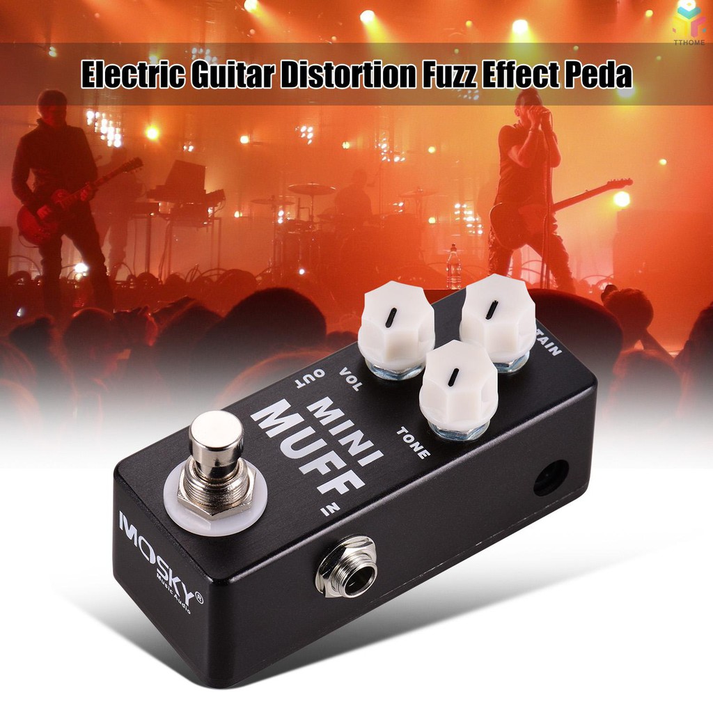 Mosky Mp 50 Crazy Tone Riot Distortion Mini Single Guitar Effect Pedal