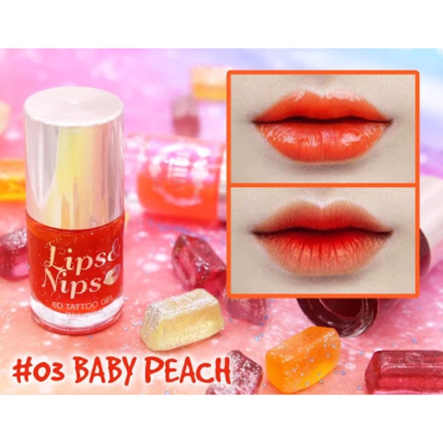 Lip mille tatto 6D สี03