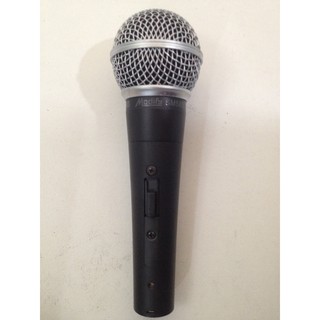 ไมโครโฟน แบบมือถือ แถมสาย 4 เมตร ไมค์สาย Modify shure SM 58 Professional Dynamic Microphone