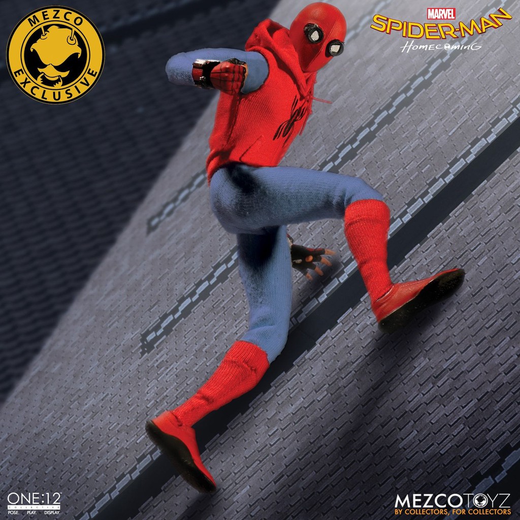 mezco toyz spider man homecoming