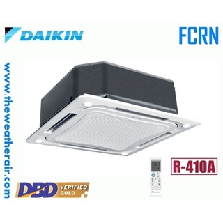 แอร์ Daikin Cassette Type น้ำยา R410a รุ่น FCRN ขนาด 18,000BTU-45,000BTU