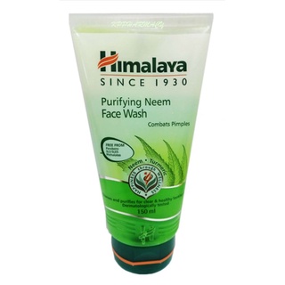 HIMALAYA PURIFYING NEEM FACE WASH 150 ML หิมาลายา นีม เฟซ วอช ผลิตภัณฑ์ล้างหน้า เจลล้างหน้า