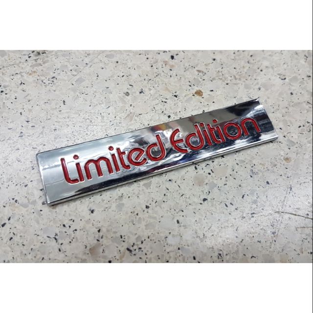 Limited Edition for chevrolet โลโก้ติดข้าง หรือด้านหลัง