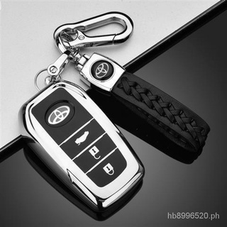 【Ax.Safe】พวงกุญแจโลหะ รูปสัญลักษณ์ Toyota metalkeychain Vios hiace Wigo lnnova hilux fortuner avanza civic Camry Corolla RAV4 Yize To Hyun Highlander Ralink สําหรับกุญแจรถยนต์