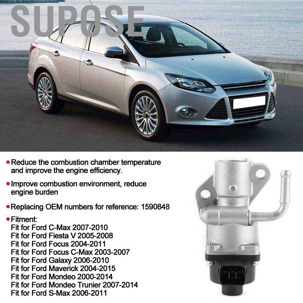 Supose วาล วท อไอเส ยรถยนต เหมาะส าหร บ Ford C Max Fiesta Focus 2 0 2 3 L Shopee Thailand