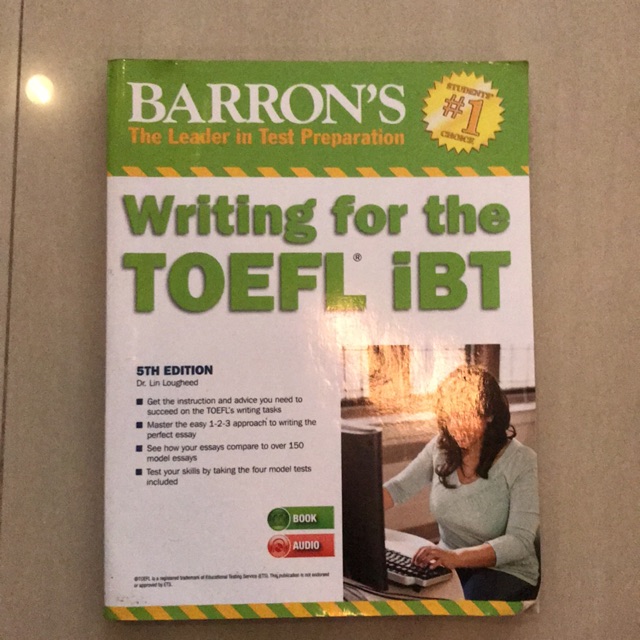 [มือสอง] หนังสือ WRITING FOR TOEFL IBT with CD