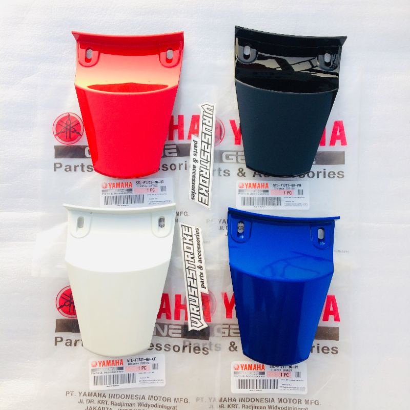 MERAH หางสัตว์เลี้ยงการเชื่อมต่อด้านหลัง Body Stop โคมไฟ Yamaha Mio Lama Sporty Red Chili สีดําสีขาวสีฟ้า Original YGP 5TL-F1741-00-33 P0 P1 GE