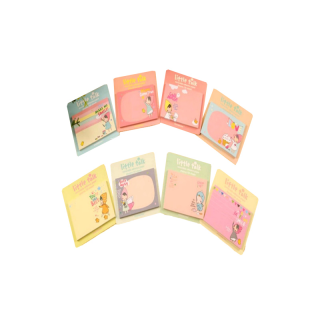 ZIGSHOP - กระดาษโน๊ตมีกาว Post-it โพสอิท การ์ตูน สไตล์เกาหลี คละลาย