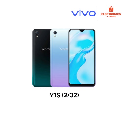 Vivo Y1s [ใช้ "SHPY1S" สูงสุด 300 coins] หน้าจอ 6.22 นิ้ว, ชิปเซ็ต Helio P35, แบต 4,030 mAh (เลือกสีได้)