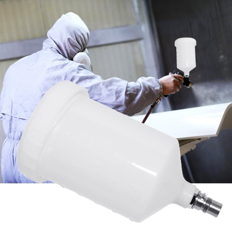 PCF* ทนทาน 600ml Car Cup Thread-Connector Jet Paint Sprayer เปลี่ยน