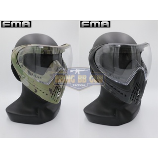 หน้ากาก F1 ยี่ห้อ FMA รุ่น เลนส์1ชั้น หน้ากากลายพราง