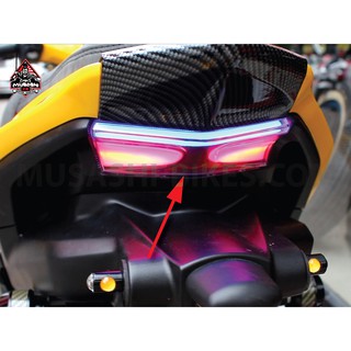 Aerox Black tail light LED tube for Yamaha Aerox 155 (ไฟท้ายแต่ง)