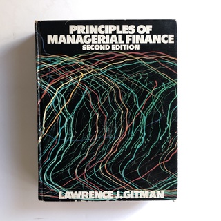 หนังสือ Principles of Managerial Finance (2nd Edition) มือสอง