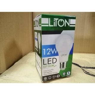 Liton หลอดไฟ LED หลอดไฟขั้วเกลียว LED E27 A Bulb รุ่น Globe Smart IC  ขนาด 12W แสง Day-ight