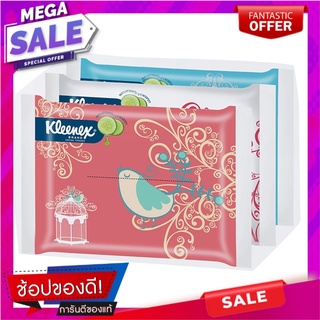 คลีเน็กซ์วินเทจซอฟแพ็ค 50แผ่น แพค 3 Kleenex Vintage Soft Pack 50sheets. Pack 3