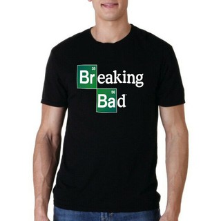 เสื้อยืด พิมพ์ลายโลโก้ Breaking Bad TV Series สําหรับผู้ชาย