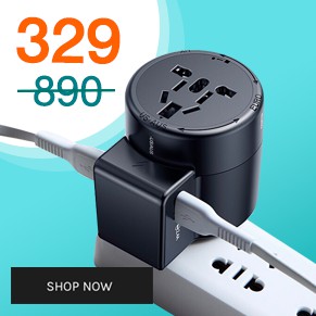 [ถูกที่สุด] Baseus Universal Adapter ปลั๊กทั่วโลก ที่ดีที่สุด