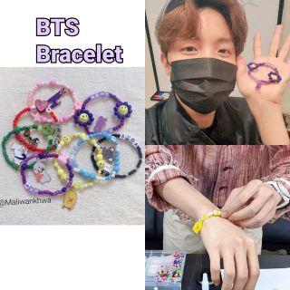 *พร้อมส่ง* SET J-HOPE Bracelet kit (ยกเซ็ตไปร้อยเอง) ข้อมือแบบ JHOPE ที่ทำให้เมมเบอร์ BTS