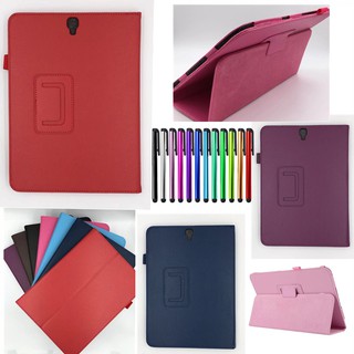 เคสหนังแบบบางเฉียบสําหรับ samsung galaxy tab s 3 9 . 7 sm - t 820/825