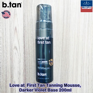 b.tan® Love at  First Tan Tanning Mousse, Darker Violet Base 200ml บีแทน มูส ปรับผิวแทน สีแทนเข้ม ไม่มีโทนสีส้ม