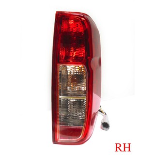 (ขวา) ไฟท้าย นิสสัน นาวาร่า ปี 2005 2010 - 2014 (ฝาแดง) รวมขั้วและหลอดไฟ NISSAN NAVARA D40 TAIL LIGHT เสื้อไฟท้าย ไฟหลัง