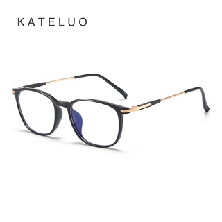 [พร้อมกล่อง] Kateluo 8812 แว่นตาคอมพิวเตอร์ ป้องกันรังสียูวี 400 แบรนด์แฟชั่น เรียบง่าย สําหรับผู้ชาย ผู้หญิง