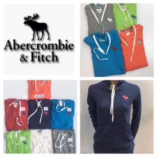 Abercrombie&amp;Fitch ไซด์เด็กโต เสื้อแขนยาวฮู้ด เซลล้างสต๊อก โรงงานผลิตส่งนอกไม่ทัน ขอขายโล๊ะ!!!