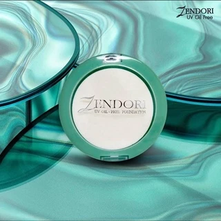 (ยกแพค/6 ตลับ) Zendori UV Oil-Free Foundation SPF12+ 10g เซนโดริ ยูวี ออยล์ฟรี ฟาวเดชั่น แป้งเซนโดริผสมรองพื้น