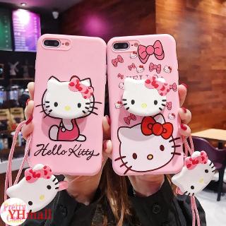 เคสโทรศัพท์มือถือพิมพ์ลาย Hellokitty สําหรับ Vivo Y 81 Y 81 I Y 91 Y 91 I Y 95 Y 15 Y 17 V 9 V 15 V 11 I X 21 V 7 Plus