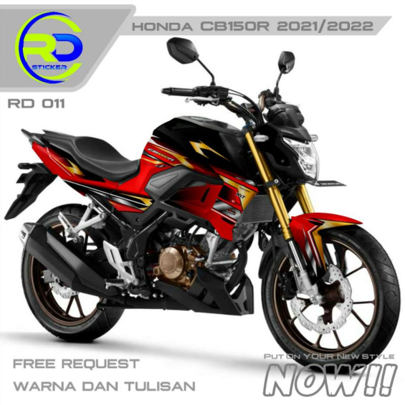 สติกเกอร์รูปลอกเต็มตัว CB150R ใหม่ทั้งหมด สติ๊กเกอร์ CB150R ปี 2021/2022 รูปลอก CB150R
