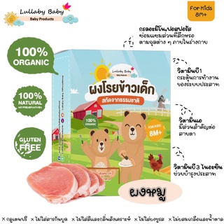 ผงโรยข้าวสำหรับเด็ก ผงหมู เหมาะสำหรับเด็กอายุ 8M+