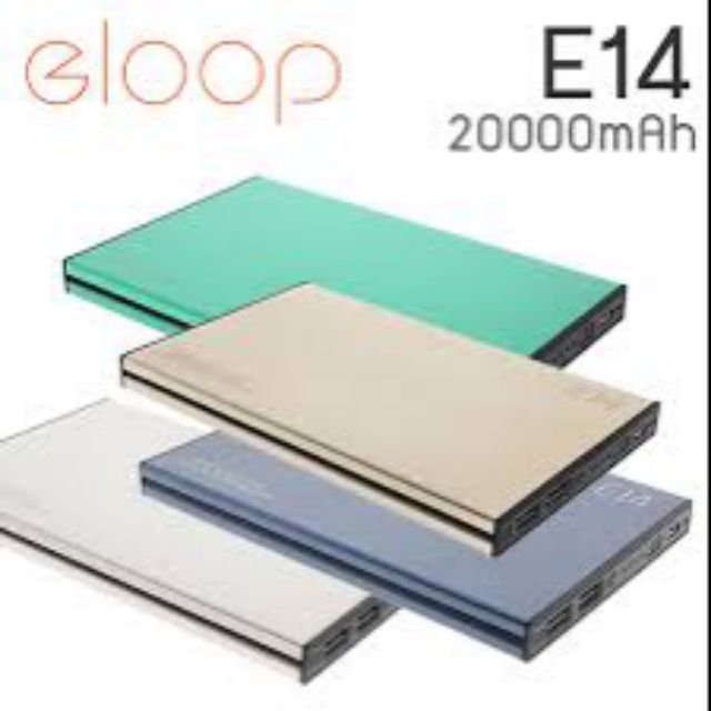 Power Bank eloop E14 / 20,000 mAh พร้อมซอง (แท้)