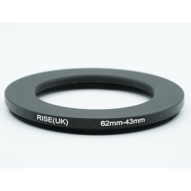 Rise Step Down 62 - 43 Filter Ring Adapter Stepping 62mm - 43mm StepDown 62 mm - 43 mm