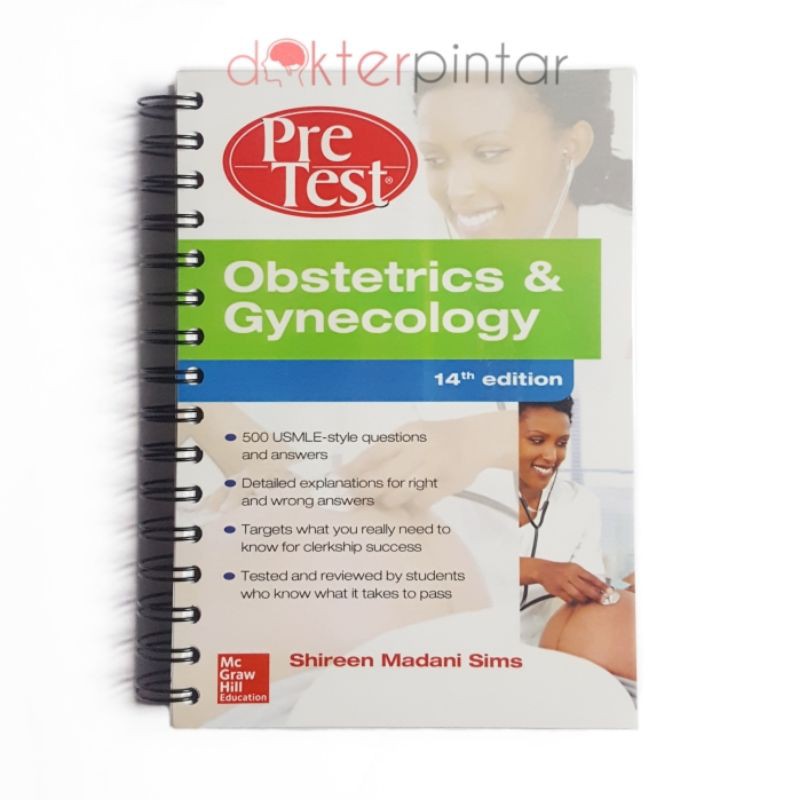 Lange Pretest Obstetrics หนังสือทางการแพทย์นรีเวชวิทยา