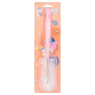 ราคาพิเศษ!! นูเบบ แปรงล้างขวดนมหัวไนล่อน ด้ามหมี 1 ชิ้น Nuebabe Bear Handle Bottle &amp; Nipple Cleaning Brush 1pc