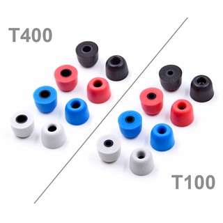 4 คู่ 3 มม./5 มม. T100/T400 noise isolating แผ่นโฟมสําหรับใช้ในการปิดหู for EDX ZST PRO ZSN PRO X MT1