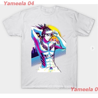 ผ้าฝ้ายคอกลมYameela 04 2021 Bleach - Renji Abarai เสื้อยืดลําลองแฟชั่นผ้าฝ้าย 100% discountfrom S-4XL