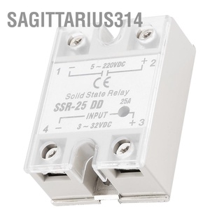 Sagittarius314 Ssr-25 Dd 25A 5-220Vdc โซลิดสเตทรีเลย์ สําหรับงานอุตสาหกรรมอัตโนมัติ