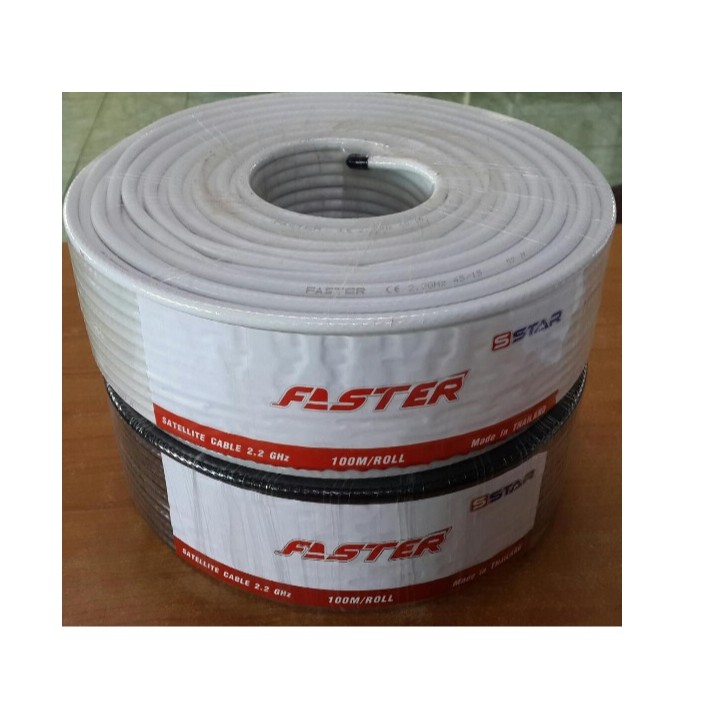 Psi RG6 สายนำสัญญาณดาวเทียม 100  เมตร