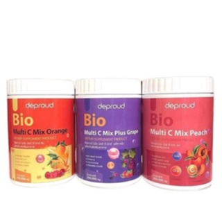 วิตามินซี 3 รส วิตามินซีสด Deproud Bio Multi C Mix  250,000 mg