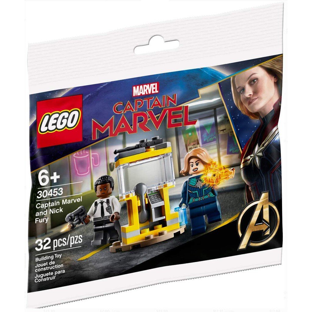 LEGO Marvel Super Heroes -Captain Marvel and Nick Fury Polybag  30453
