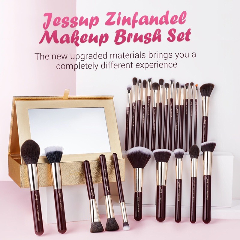 T280 Jessup Zinfandel Makeup Brush Set เซ็ตแปรง 25 ชิ้น