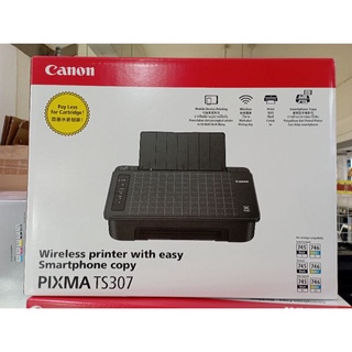 Canon TS307 ปริ้น+WiFi เครื่องเปล่าไม่มีหมึก