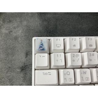 keycap คีแคปต้นคริสมาส น้ำเงิน คีบอร์ด