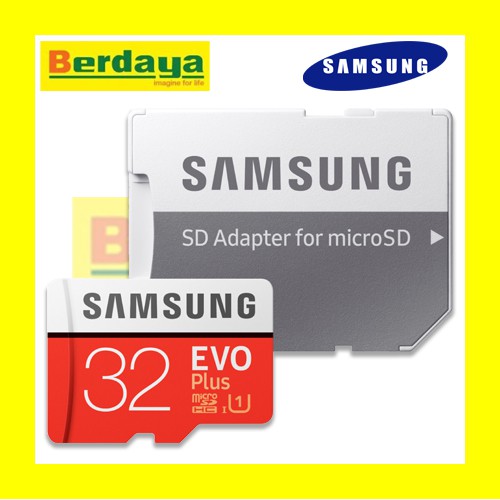 SamSung 32GB SD Card EVO Plus ( 10 Years Warranty and 3 Year Warranty ...
